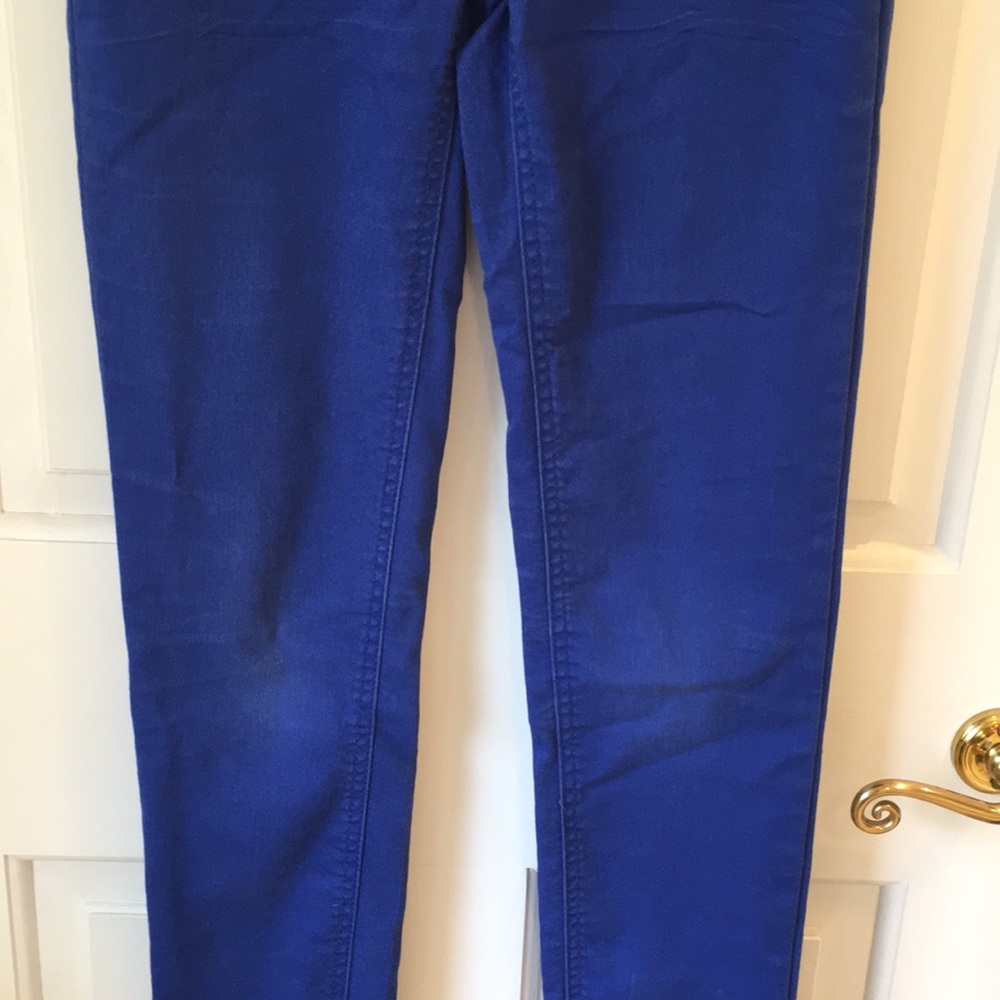 Jeans Pants Blue low rise skinny 5 pocket  junior jeans pants - Picture 5 of 8